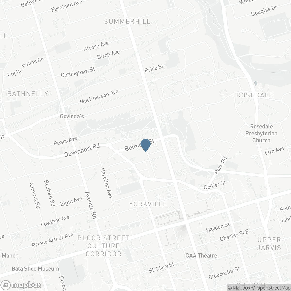29 BELMONT STREET, Toronto, Ontario M5R 1P9
